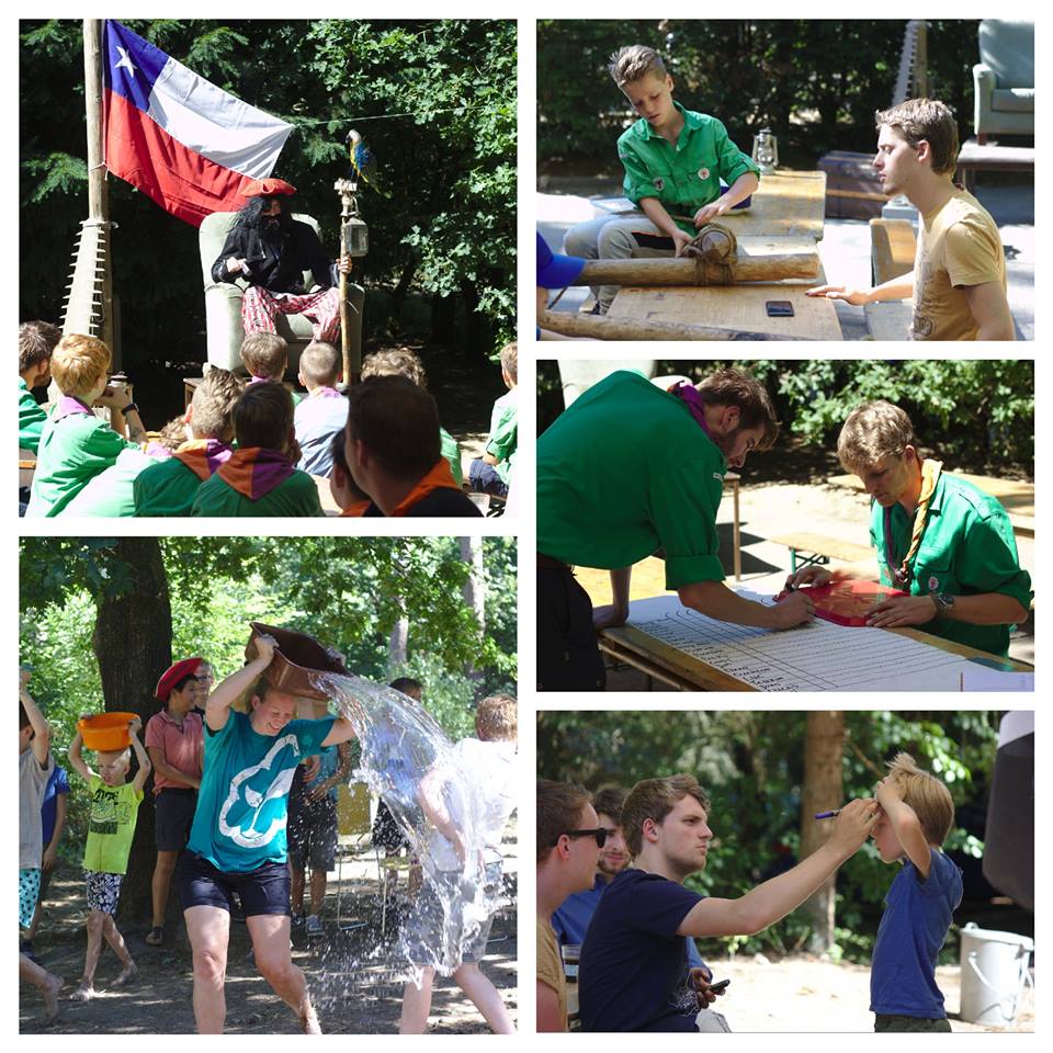Zomerkamp welpen wereldreis
