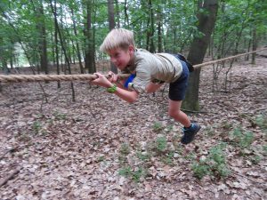 Zomerkamp verkenner trappershike