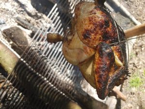 Scouting Impeesa Amersfoort primitief koken kip