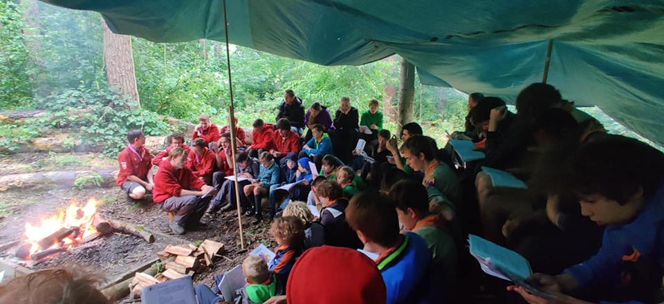 Scouting Impeesa Amersfoort eindkampvuur