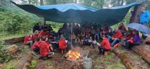 Scouting Impeesa Amersfoort kampvuur