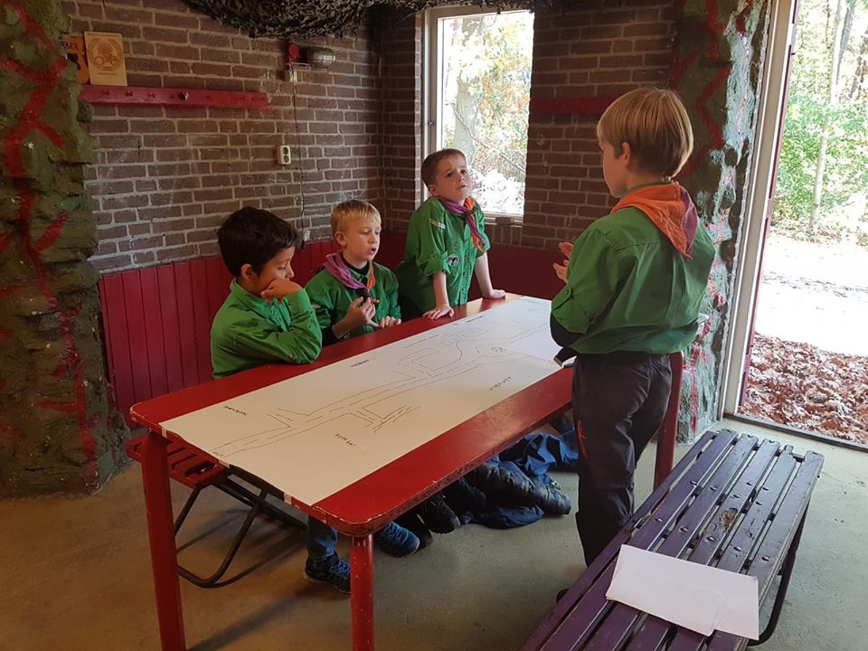 Welpen scouting Impeesa Amersfoort snoepstad