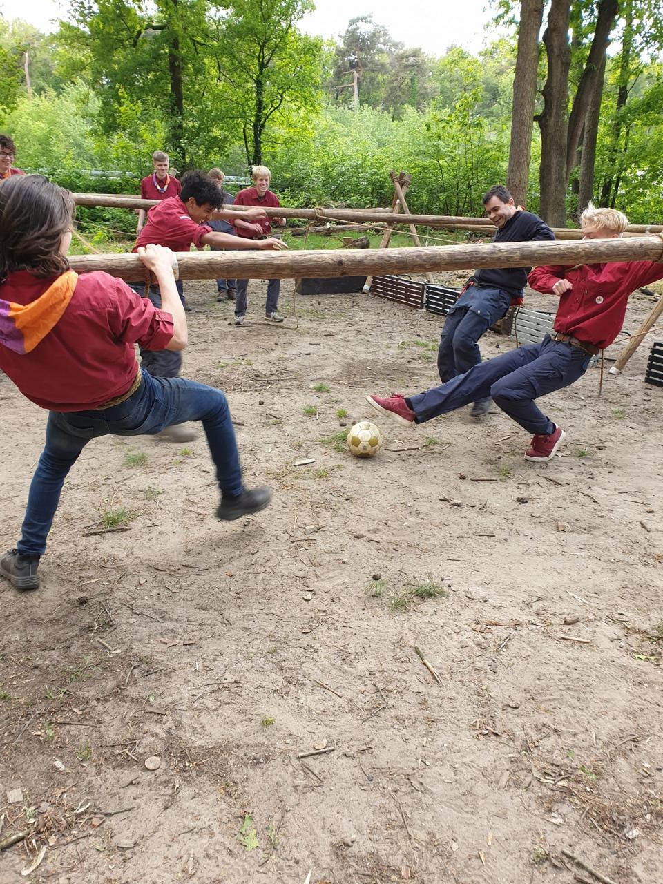 Scouting Impeesa Amersfoort - rowans levend tafelvoetbal