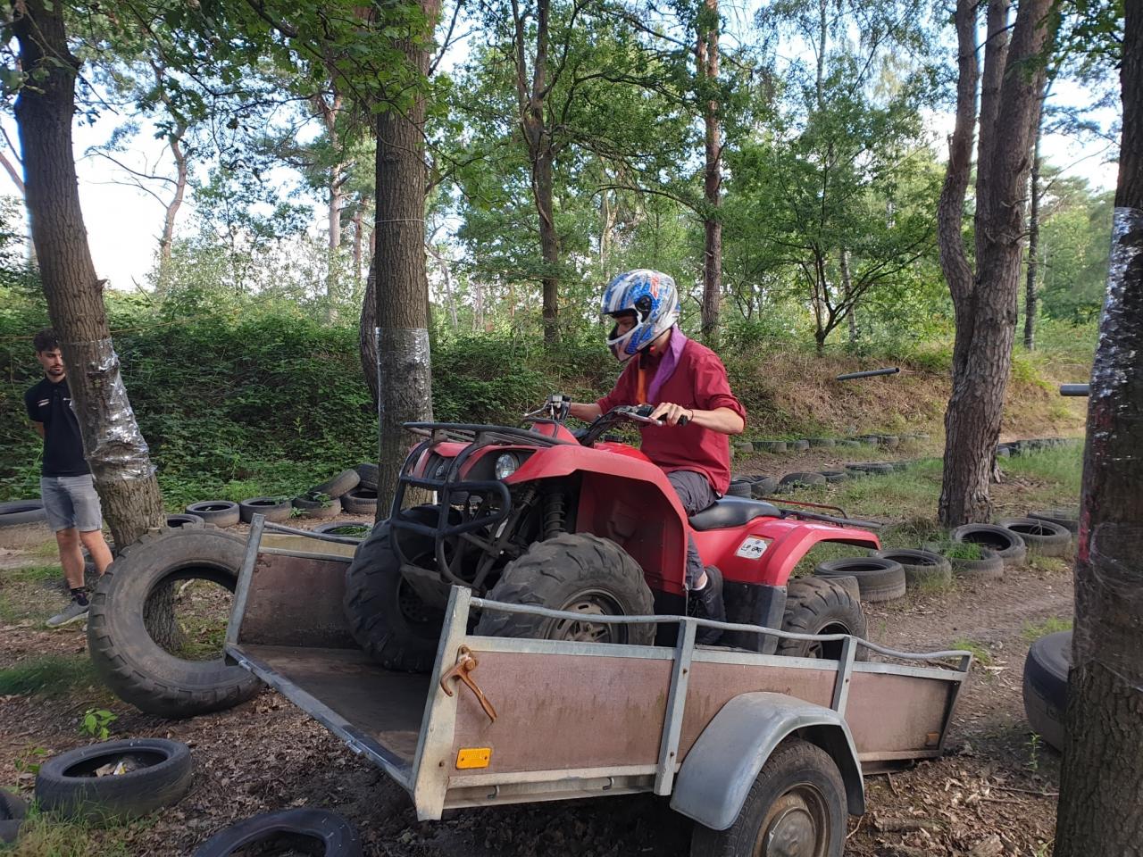 Scouting Impeesa Amersfoort quad rijdende rowans