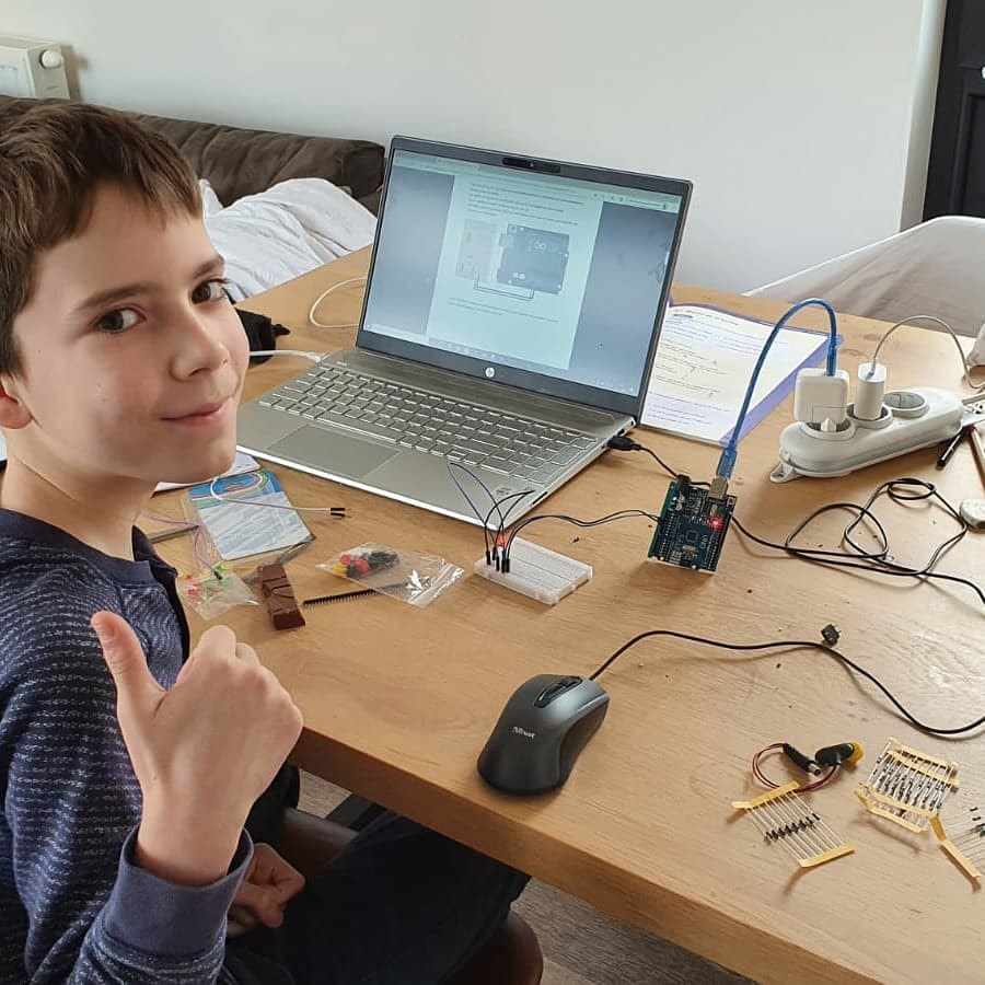 Scouting Impeesa Amersfoort online opkomst Arduino