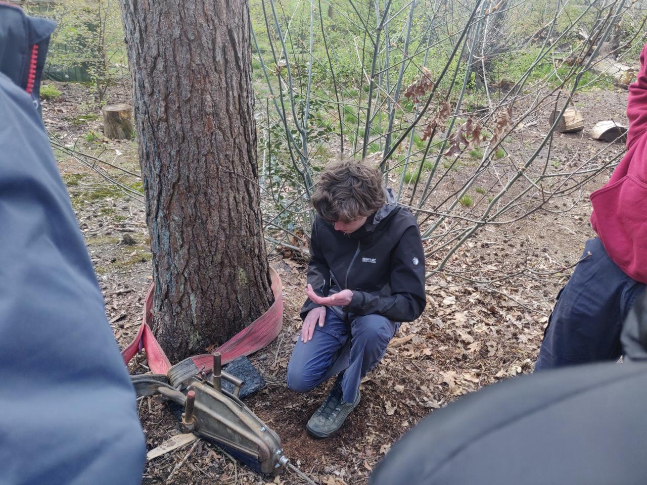Scouting technieken tirfor