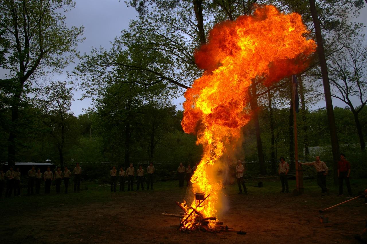 Scouting Impeesa brandweer Leusden Achterveld