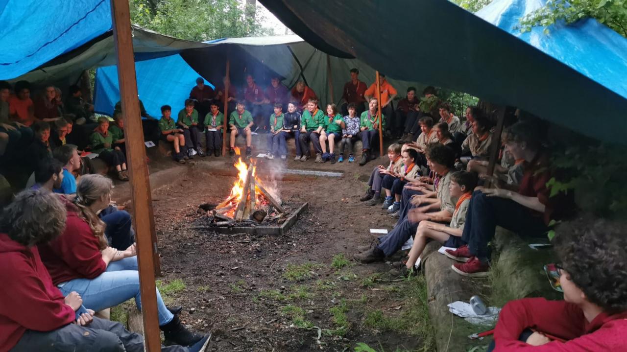 Kampvuur liedbundel Berenjacht Scouting Impeesa Amersfoort Leusden