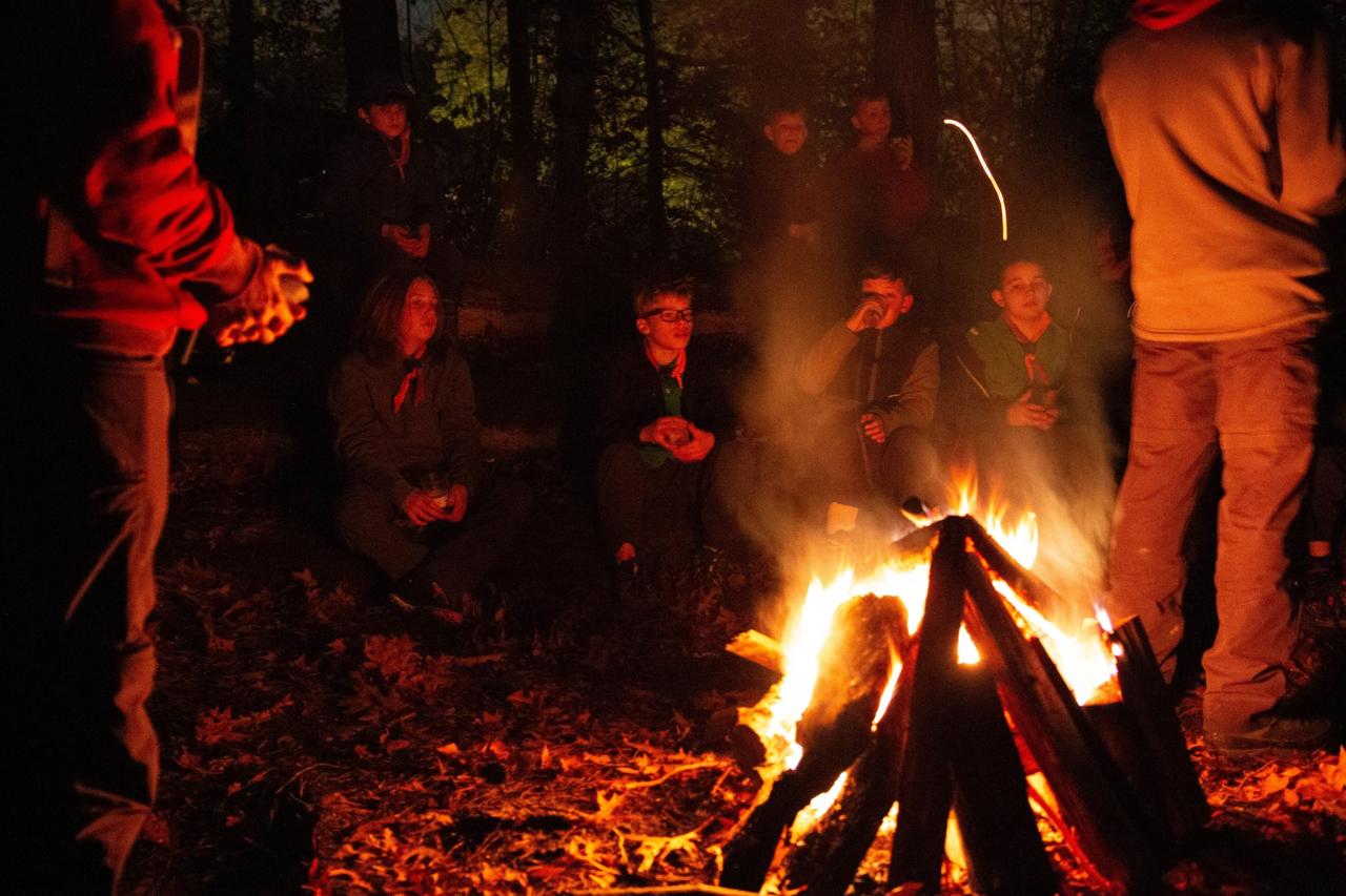 Kampvuur scouting Impeesa Amersfoort