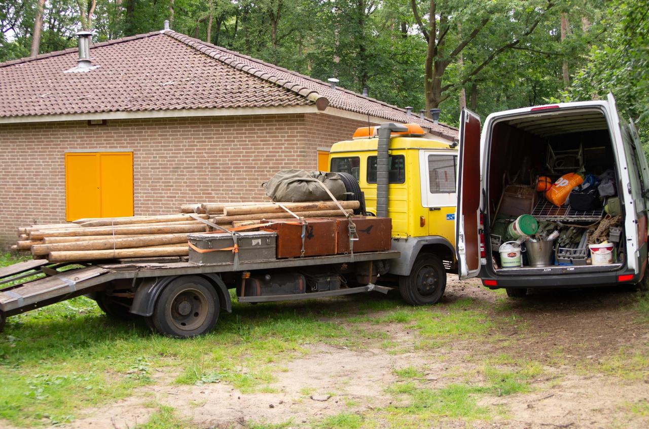 Kamp opbouw Impeesa