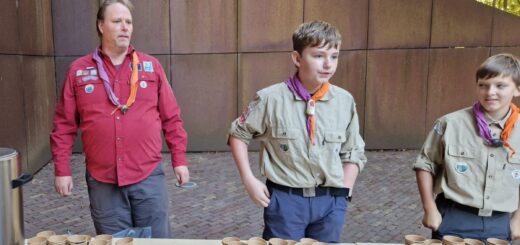Kamp Amersfoort soep uitdelen
